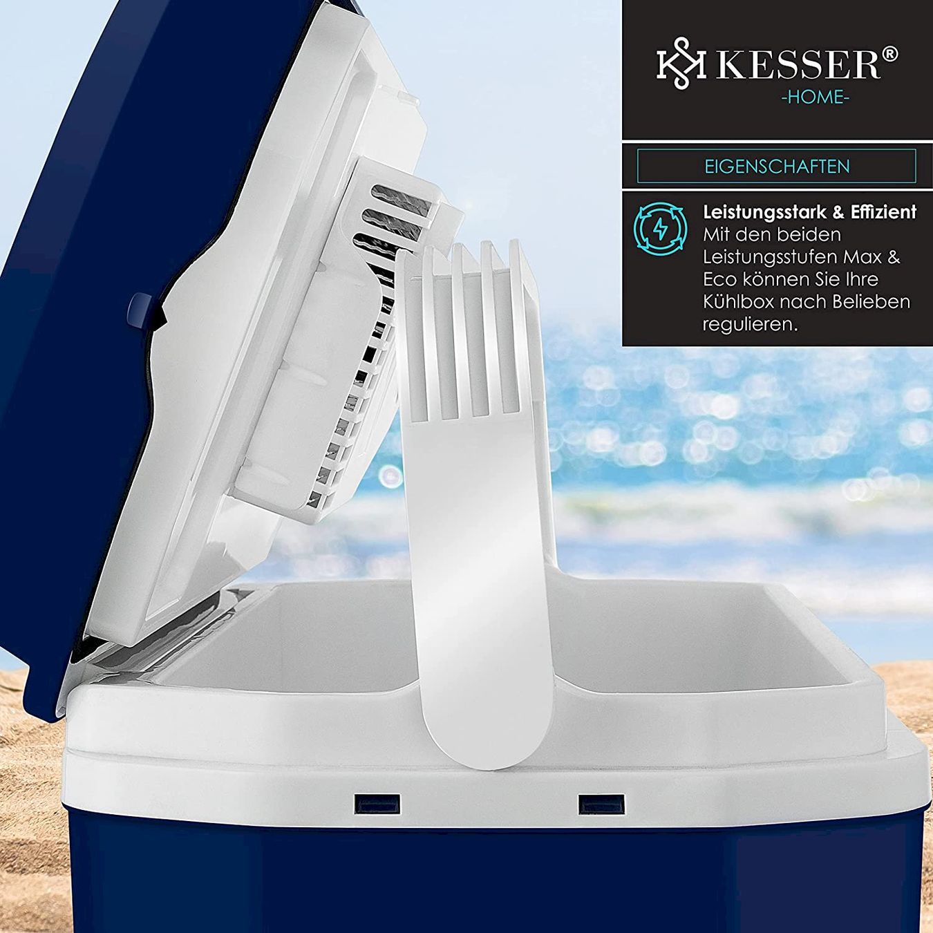 Frigoriferi & Refrigeratori: KESSER 24L Kühlbox 12V Navyblau – Nuovo e nell'imballaggio originale da Bottighofen venduto da zaap 7