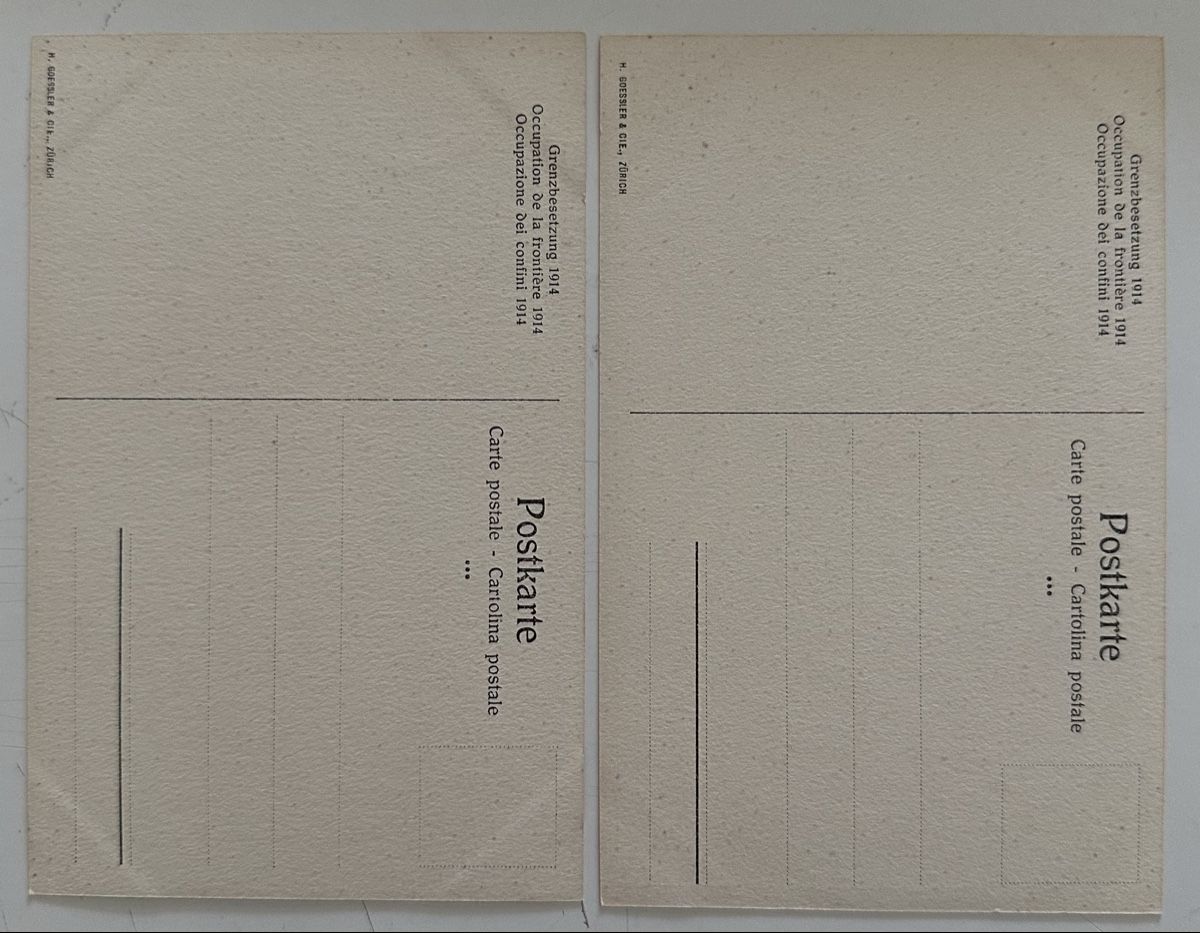 Cartes postales: Militär Postkarte WK 1 – Neuf (Voir description) à Duebendorf par Fczfanrobi 1