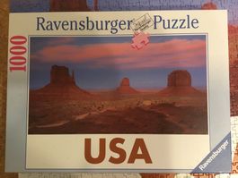 Ravensburger Puzzle 1000 Teile, USA Monument Valley