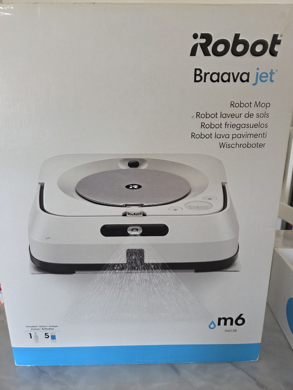 Irobot Aspirapolveri & Accessori: IROBOT Braava Jet ( NEU ) – Nuovo (secondo la descrizione) da Embrach venduto da Musti20