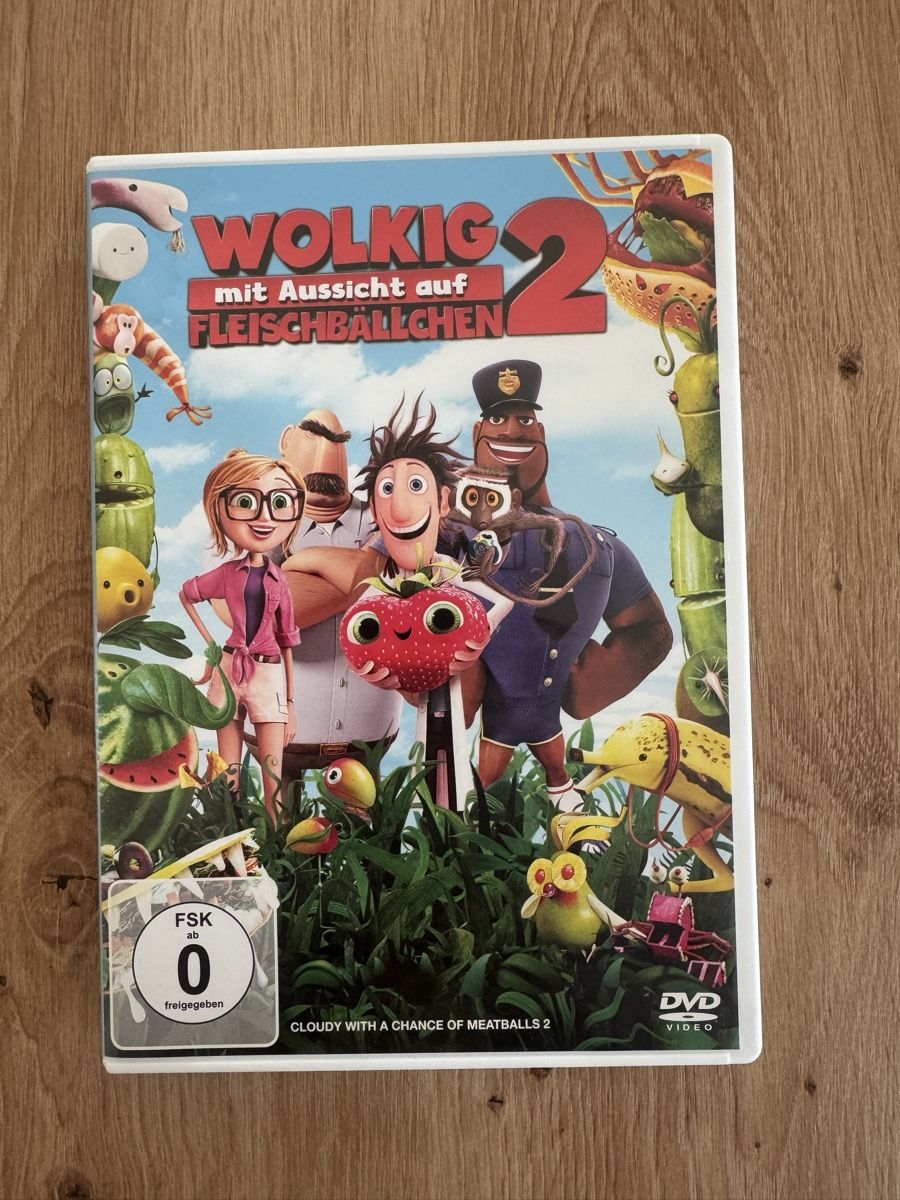 Tutti i DVDs: Wolkig mit Aussicht auf Fleischbällchen 2 DVD – Usato da Bütschwil venduto da kim0410