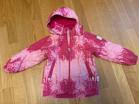 Reima Mädchen Jacke Gr. 104 (4 Jahre) – wasserdicht, pink