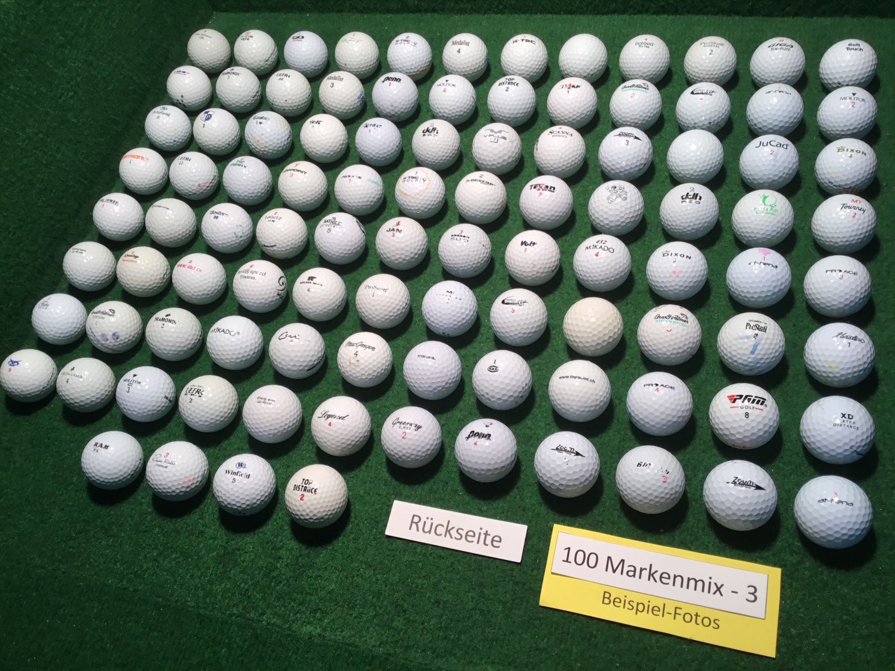 Palloni: 100 Golfbälle Markenmix (mittel) – Usato da Bergdietikon venduto da shimano4 5