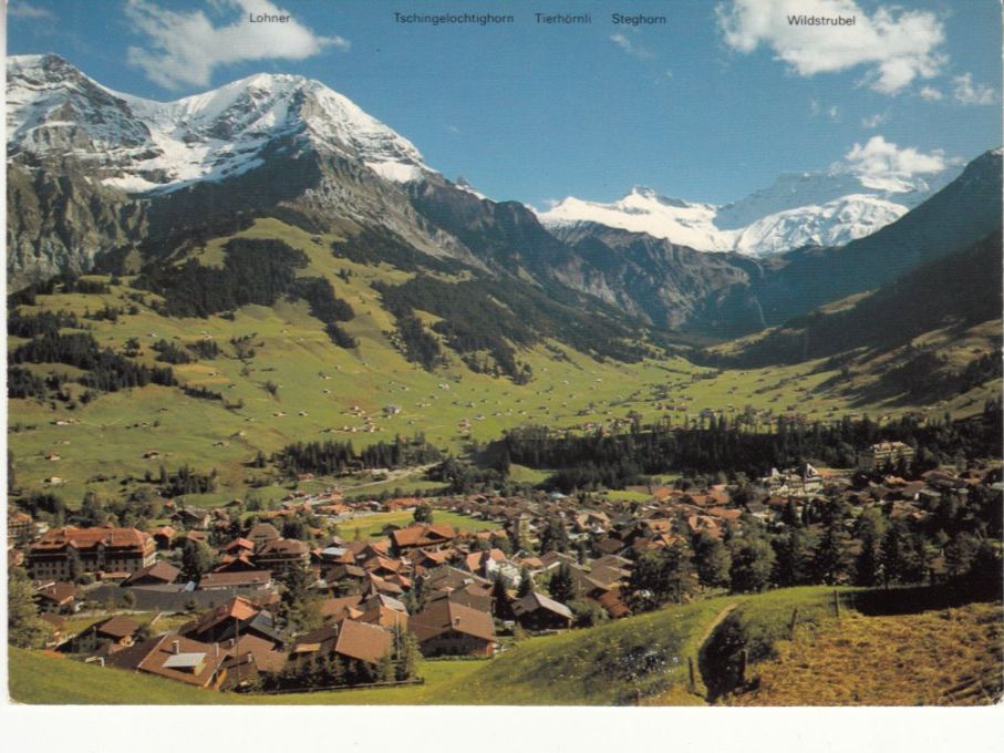 Ansichtskarten: Adelboden 1985 – Gebraucht aus Bürglen TG von StampGraf