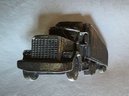 Massive Gürtel Schnalle Truck 1980 USA