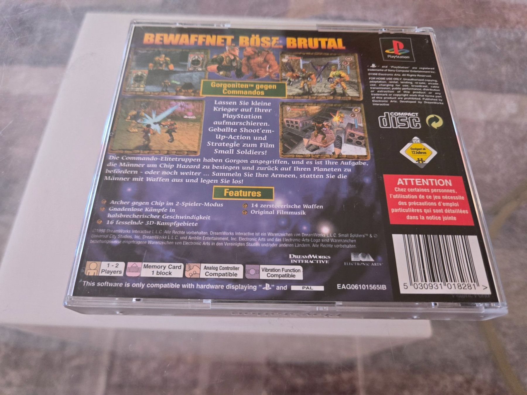 Giochi: Small Soldier PS1 – Usato da Bussigny venduto da Kfdlt 1