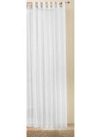 Vorhänge halbtransparent -245x145-Weiss