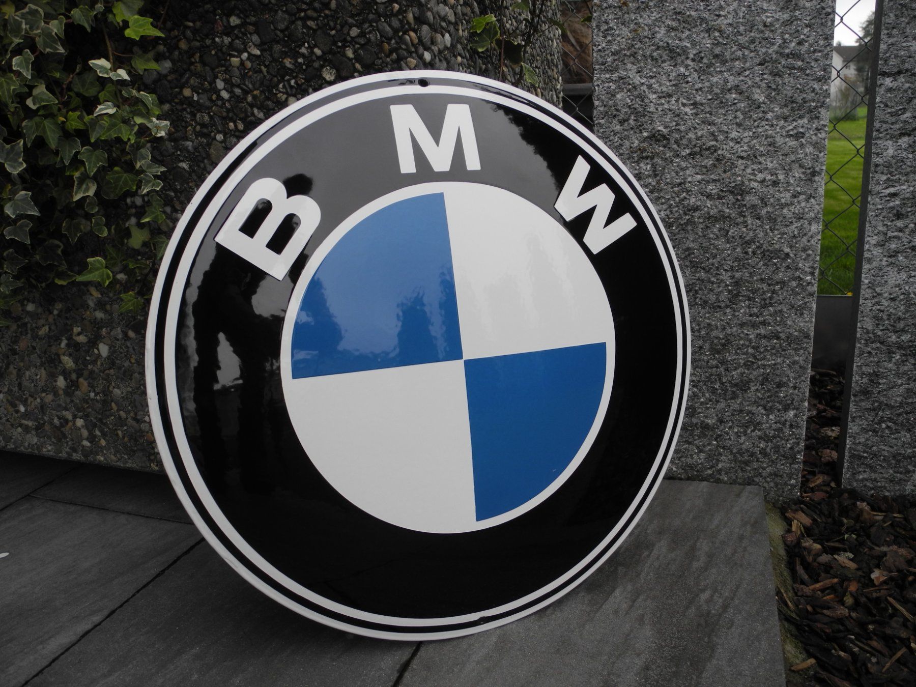 BMW Insegne: XL EMAILSCHILD  BMW – Nuovo (secondo la descrizione) da Reinach AG venduto da Huckleberrysix