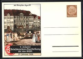 Erfurt, Briefmarken-Ausstellung für das