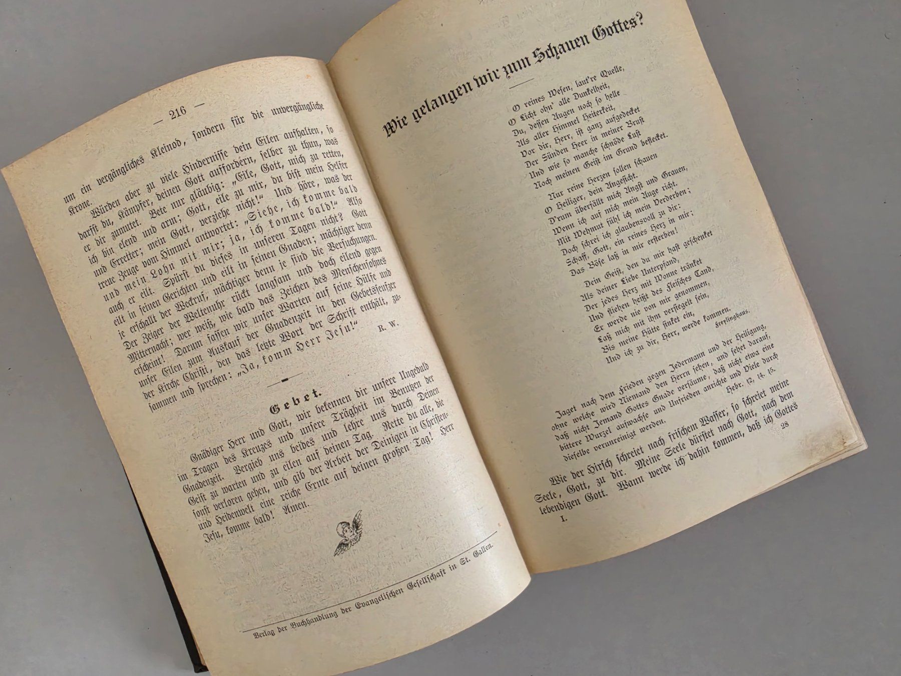 Bücher: Antikes Predigtbuch - Schweizer Geistliche - St. Gallen 1899 – Gebraucht aus Birr von DisDas 2