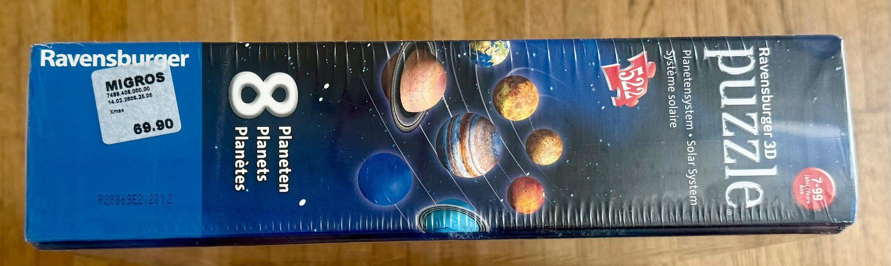 Ravensburger Puzzle: Ravensburger 8 Planeten 3D Puzzle & zwei Bücher – Nuovo e nell'imballaggio originale da Zürich venduto da giovannisp 2