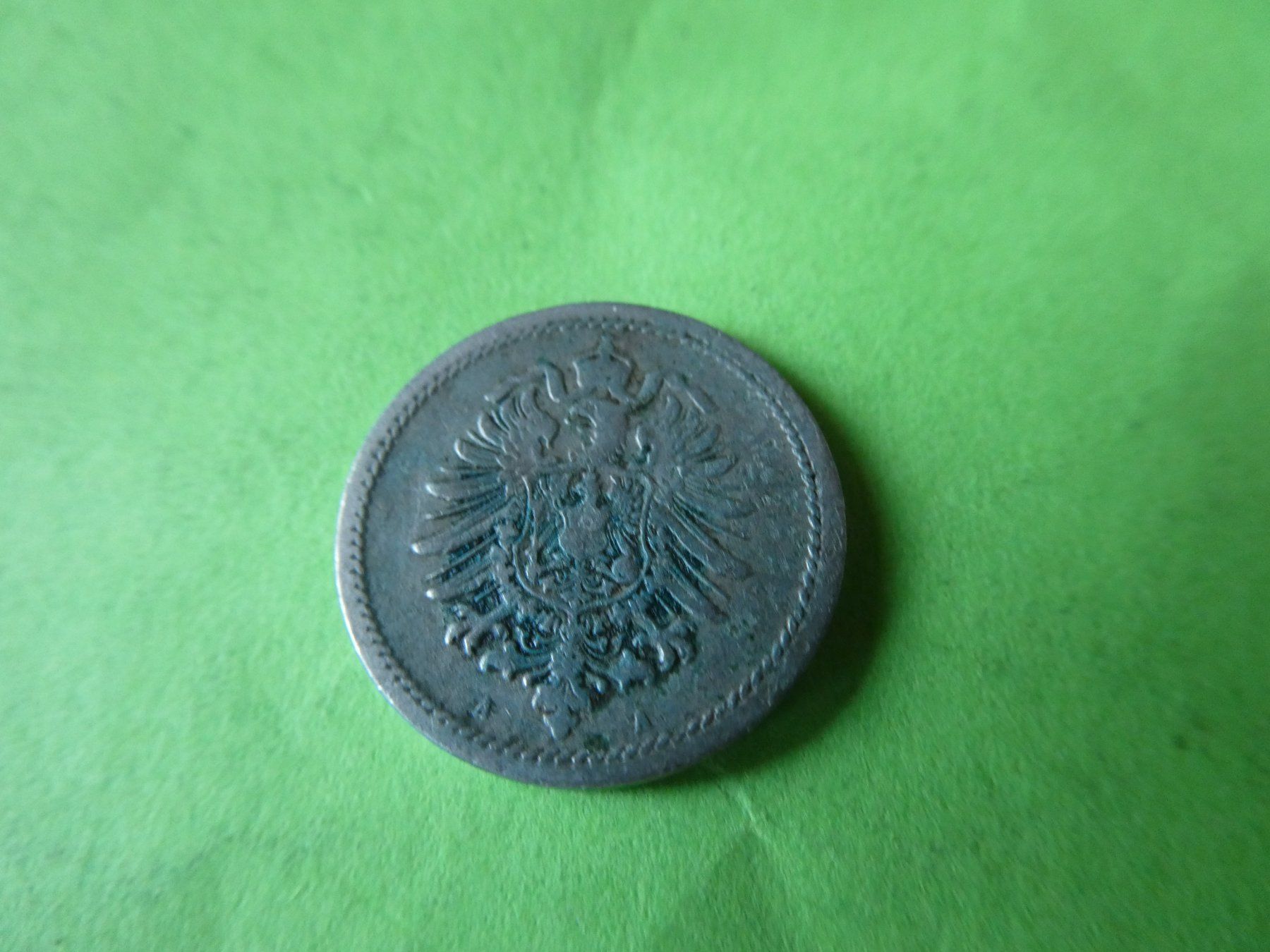 Tutti le monete: Dt. Reich 1874 B, 5 Pfennig – Usato da Hinterforst venduto da Rohusri 1