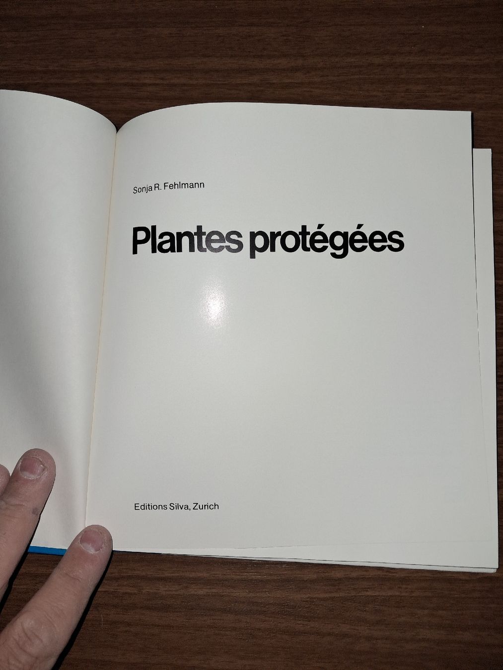 Bücher: Livre sur plantes protégées – Gebraucht aus Le locle von juliensaran 1