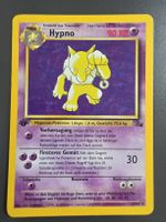 Pokemon Karte  - Hypno 1st Edition