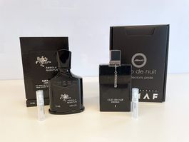 Test Kit Aventus Absolu vs Armaf Club de Nuit Precieux