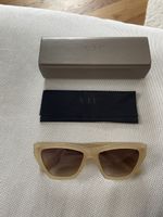 Sonnenbrille VIU The Slow Label beige handgefertigt wie neu