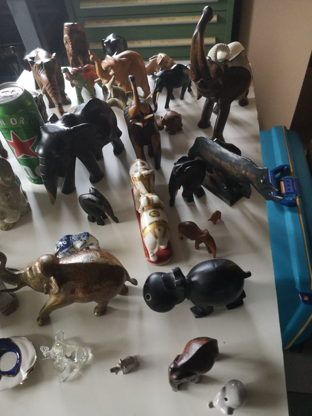 Statuette: Collection de  36 élephants – Usato da Boudry venduto da Philippe5161 2
