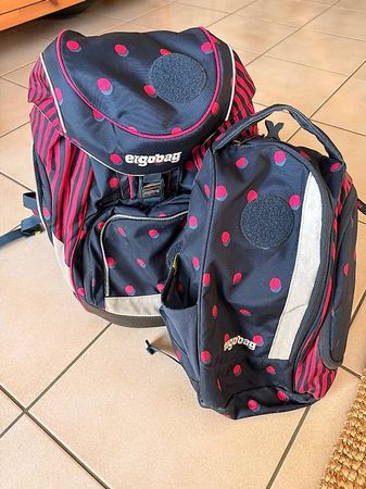 Ergobag Schulrucksack mit Turnsack