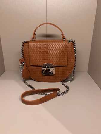 Braune Abendtasche