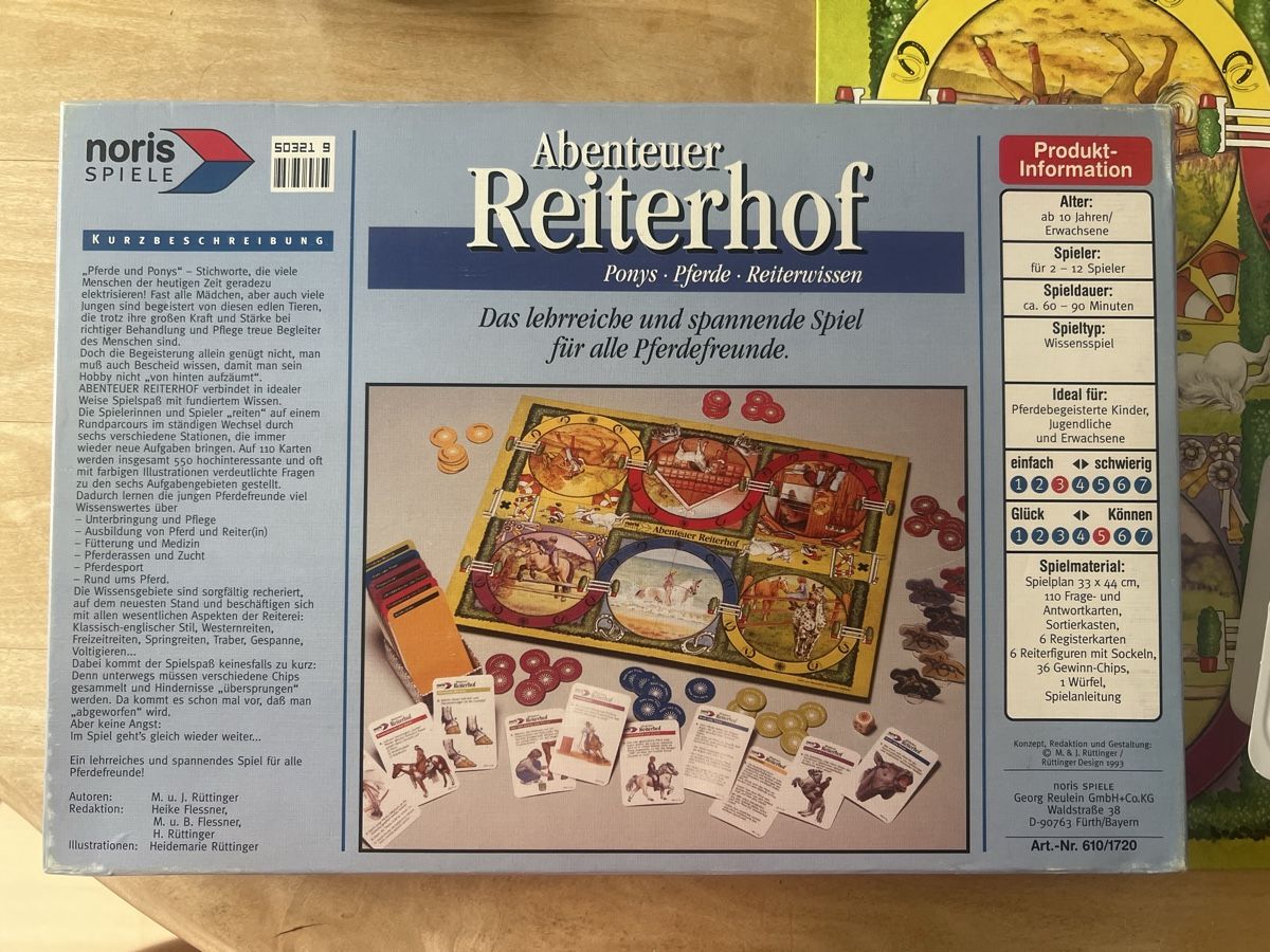 Giochi: Spiel Abenteuer Reiterhof – Usato da Allschwil venduto da Fabienne0124 3