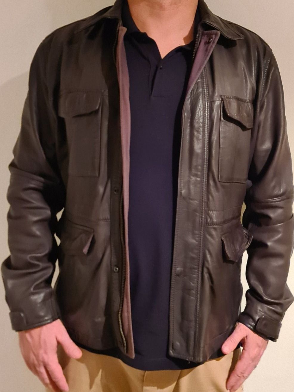 Hugo Boss Giacche: HUGO BOSS Lederjacke Gr. 50 – Usato da Küsnacht ZH venduto da Floripa1