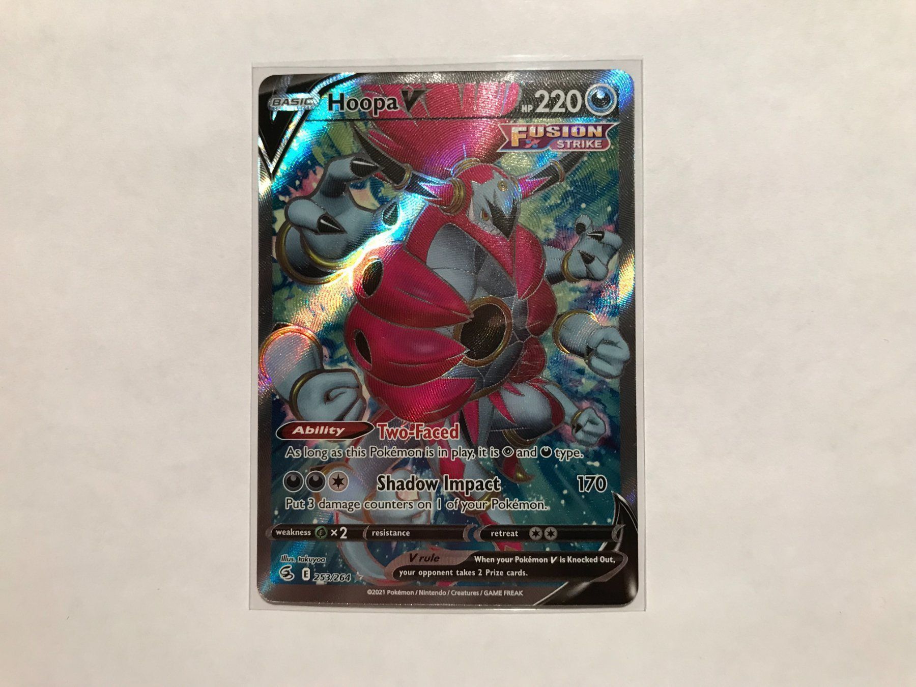 Pokémon Carte collezionabili: Hoopa V Fullart EN – Usato da Hagendorn venduto da Pokecollectorch