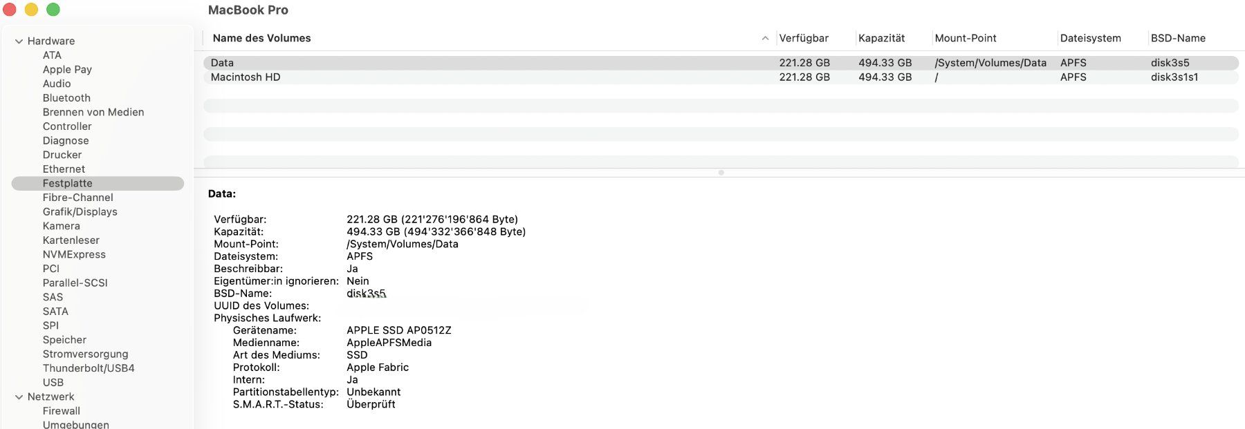 Apple Notebook: Apple MacBook Pro | M5 | 16 GB | 512 GB | CH-Layout – Usato da Schaffhausen venduto da edelbrock 5