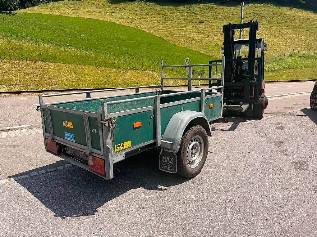 Rimorchi: Hapert R1000 Tieflader Anhänger ab MFK – Usato da Gais venduto da MAX-Anhaenger 1