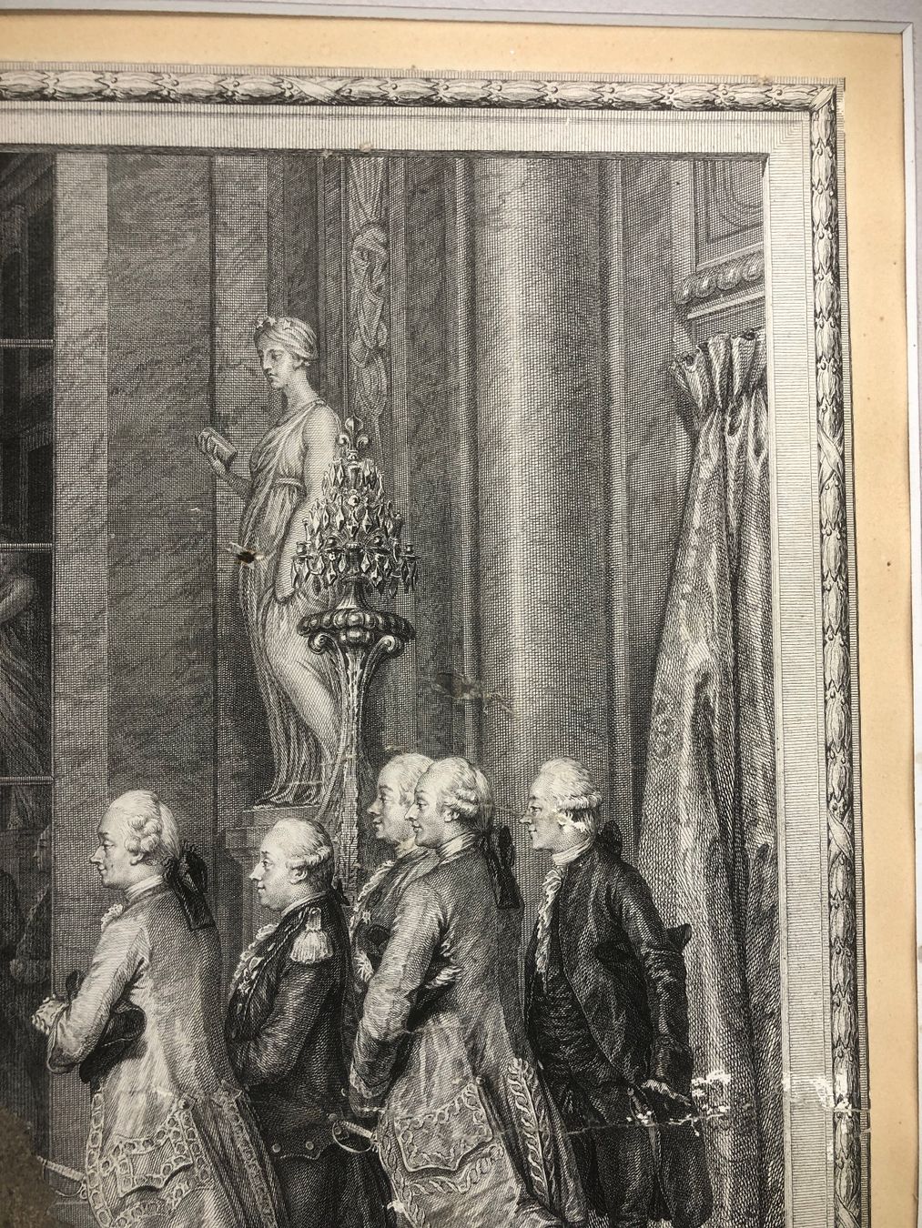Incisioni: Stich Jean Duclos, 1779, Aufgezogen – Usato da Laufenburg venduto da industrial-silence 2