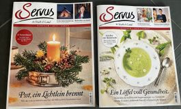 2 Zeitschriften Servus in Stadt & Land 