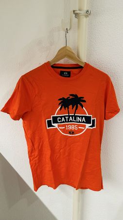 La Martina T-Shirt Orange, Gr. M - Top Zustand für Sommer!