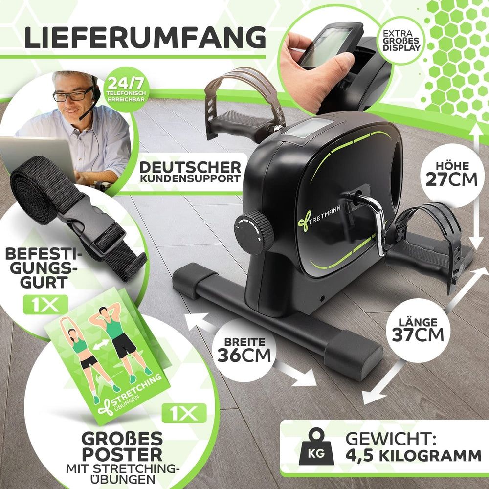 Hometrainer: Brandneu Tretmann Basic Pedaltrainer Set -extra standfest – Nuovo (secondo la descrizione) da Arbon venduto da schnaepplistube 6
