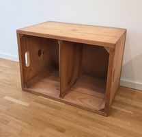 Holzregal / Beistelltisch, Holz, L 50 x B 35.5 x T 31cm