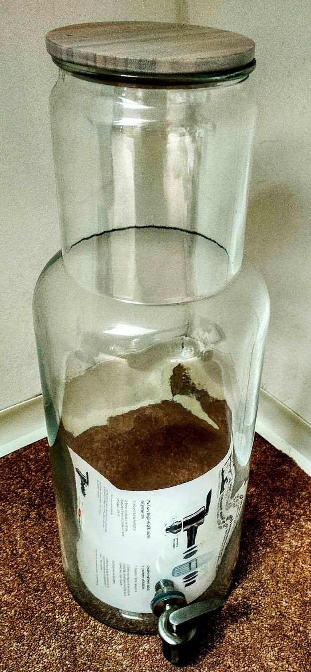 Bicchieri: GLAS - GETRÄNKEBEHÄLTER - NEU !! – Nuovo e nell'imballaggio originale da DEGERSHEIM venduto da LACHSSTATION