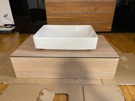 Waschbecken mit Unterschrank Geberit