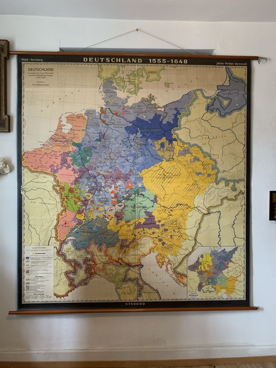 Cartine & Atlanti: Ältere Landkarte Deutschland – Usato da Flawil venduto da Naphtali