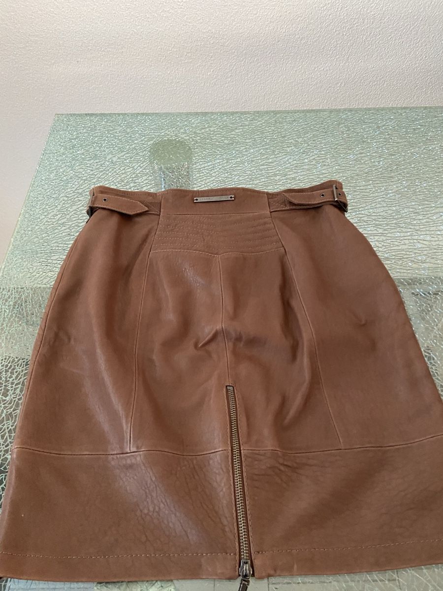 Gonne: Sportmax Code Lederrock, Grösse 36, Reissverschluss Detail – Usato da Oftringen venduto da andrax 5