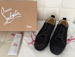 Louboutin Sneaker Schwarz – mit Box, kaum getragen, Gr. 39