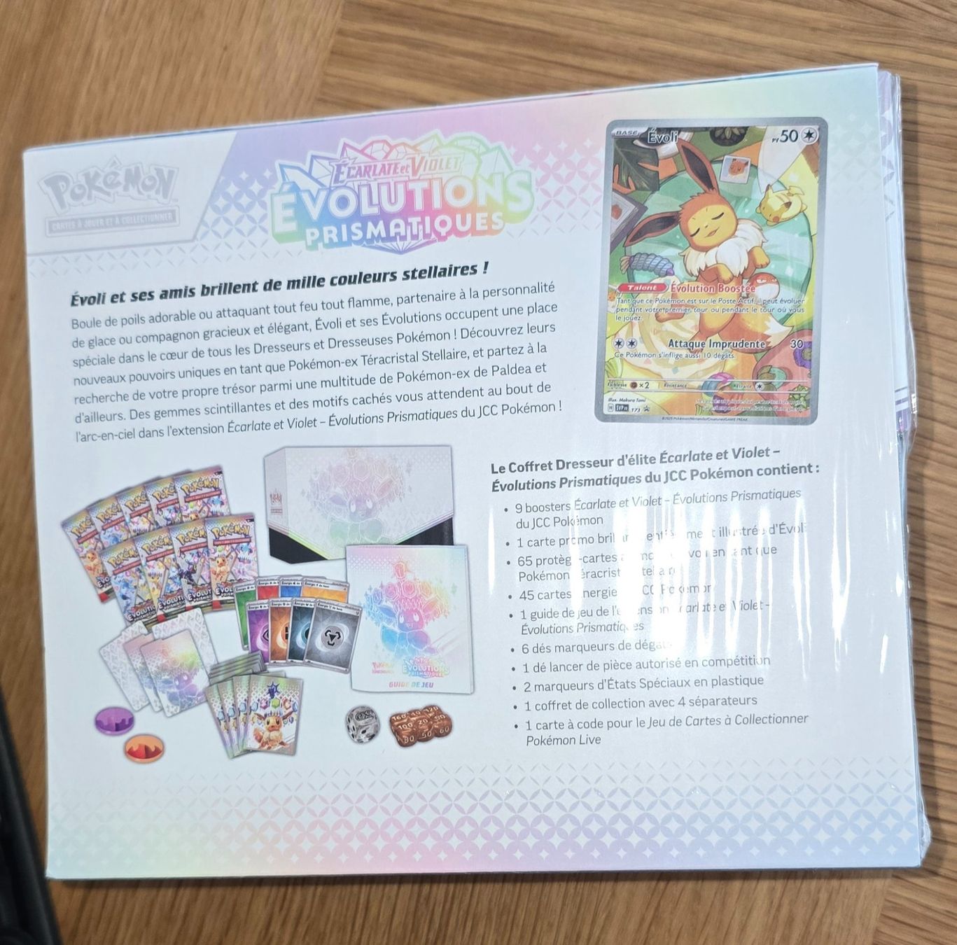 Pokémon Carte collezionabili: Pokemon ETB Évolutions Prismatiques Scellé – Nuovo e nell'imballaggio originale da Lausanne venduto da min_w76q 2