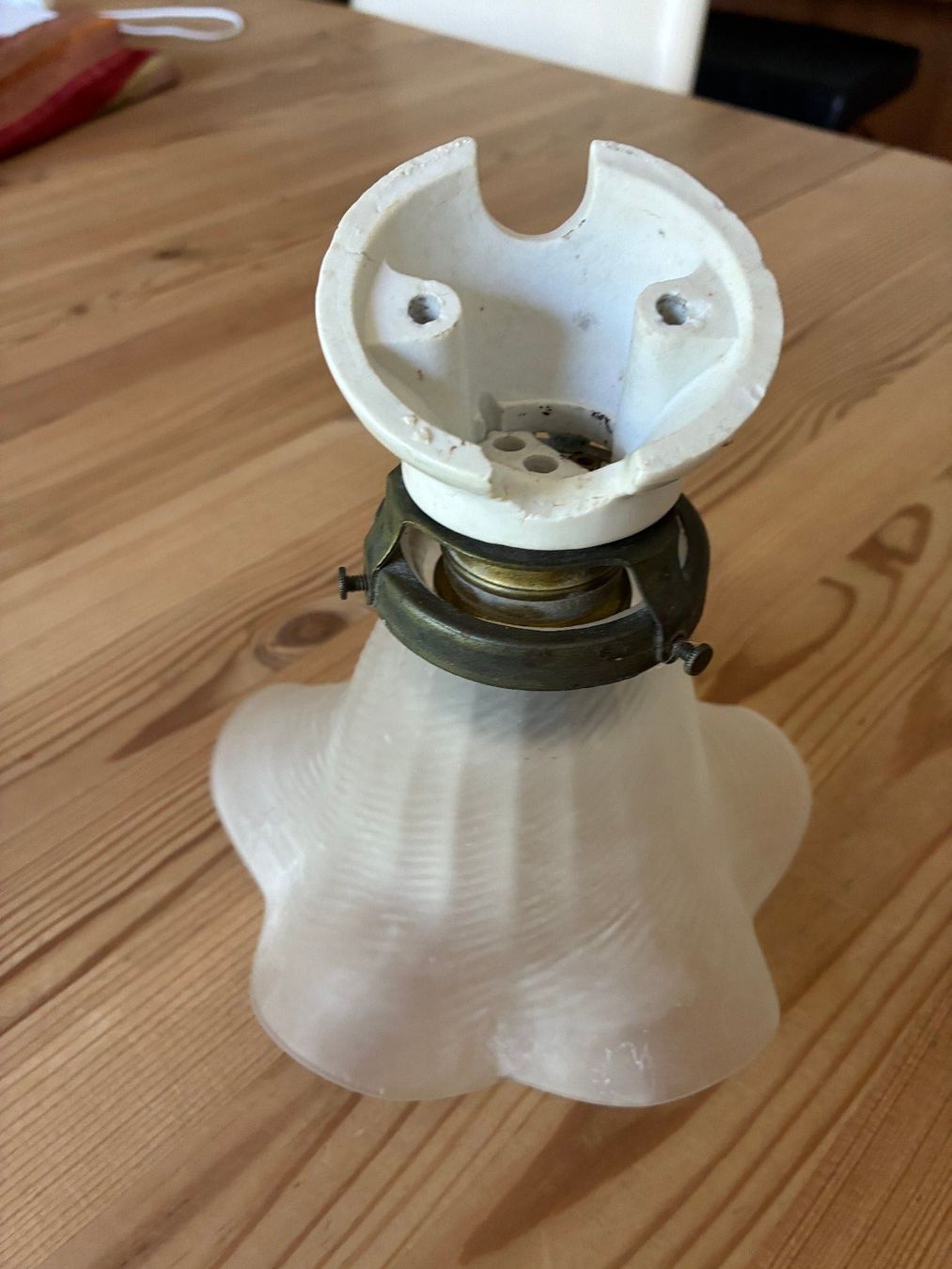 Lampen: Antike Wandlampe – Gebraucht aus Uznach von Kas-Fri 4