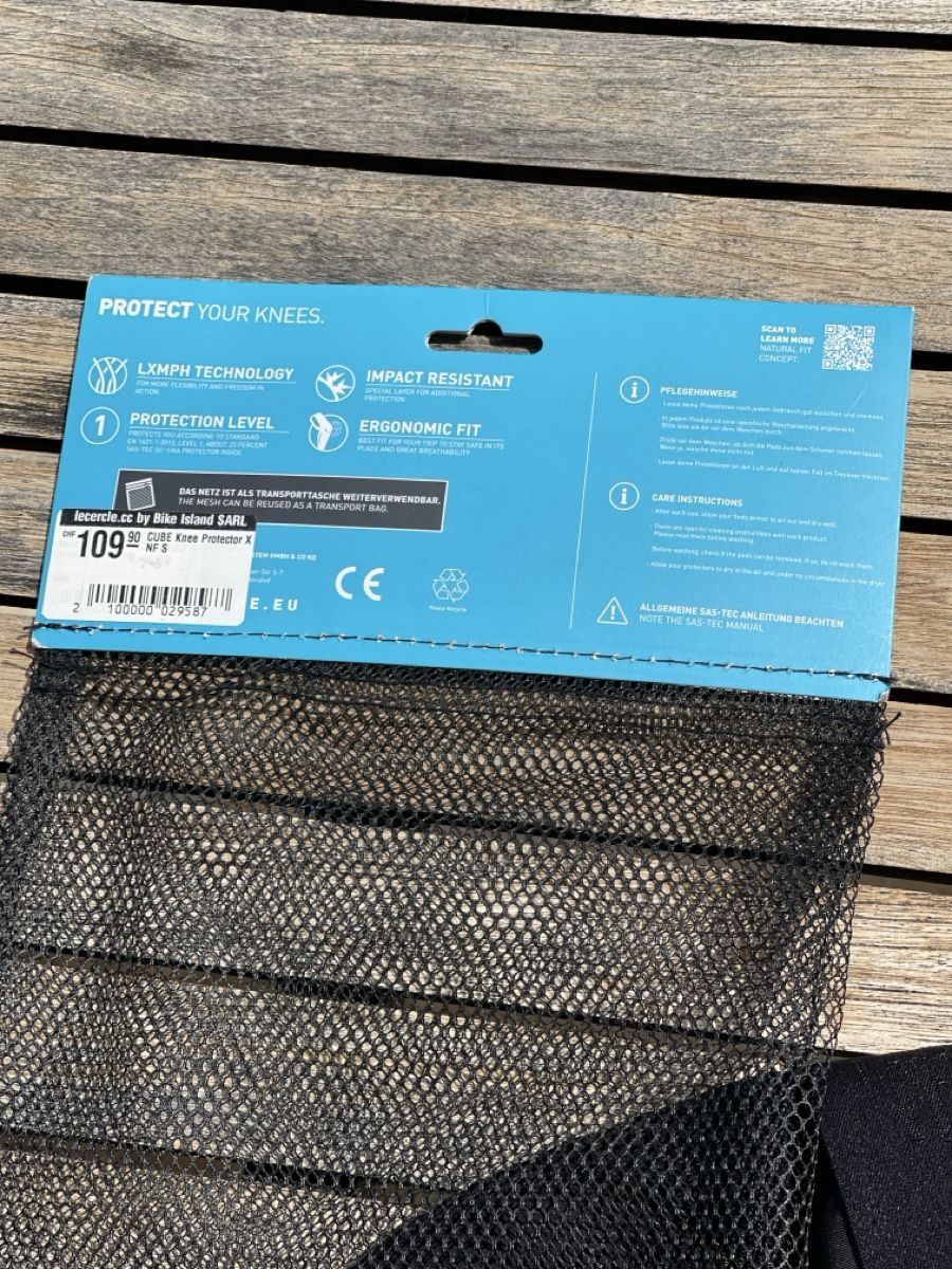 Protezioni & Imbottiture: Protections genoux vélo - Cube X NF - taille S – Nuovo (secondo la descrizione) da Prangins venduto da seb_bqx8 2