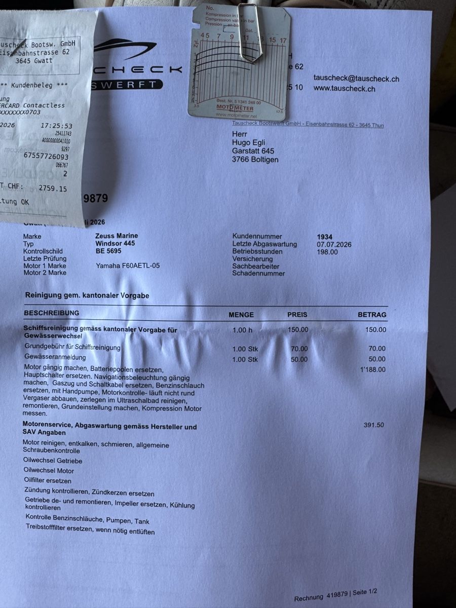 Barche: Motorboot Zeus – Usato da Boltigen venduto da HugoEgli 3