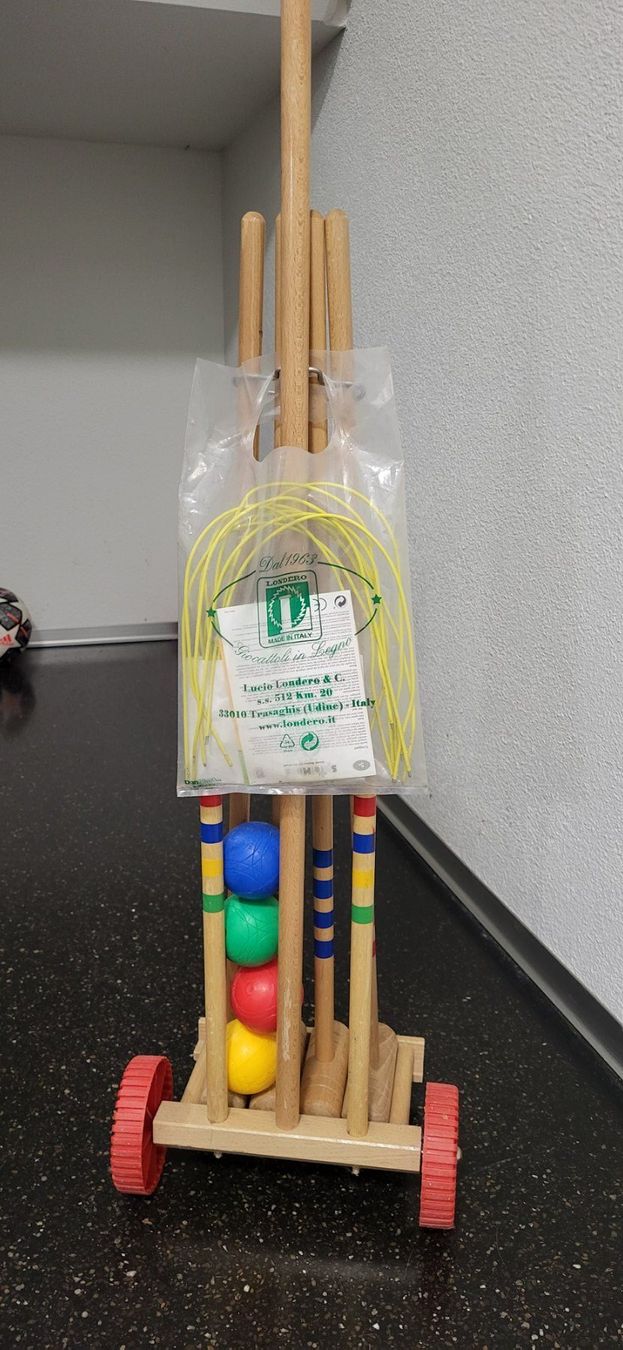 Giocattoli: Croquet für Kinder – Usato da Horgen venduto da Sonya2