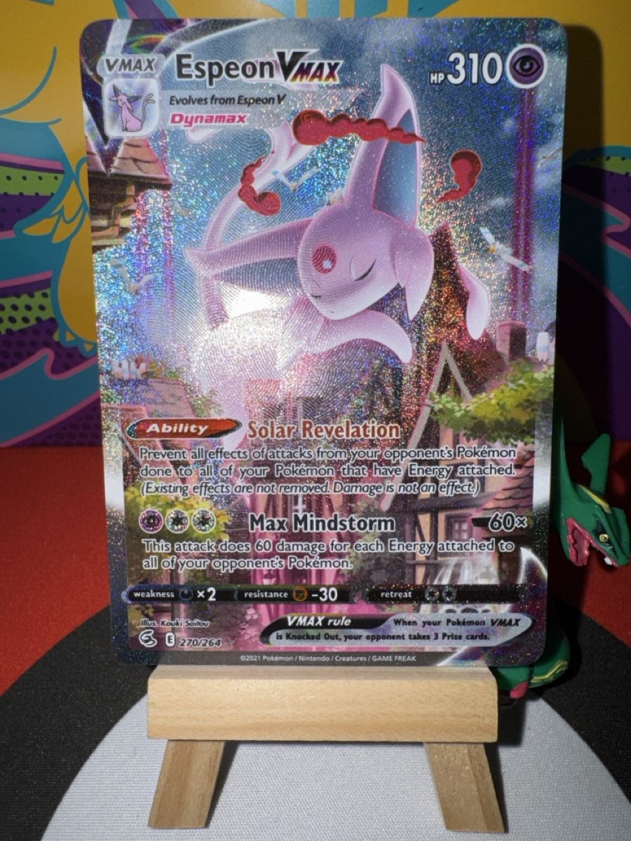 Pokémon Sammelbilder & Trading cards: POKÉMON / Espeon VMAX / Fusion Strike / Illustration 🇺🇸 – Gebraucht aus Herzogenbuchsee von TCG-High-Quality 1