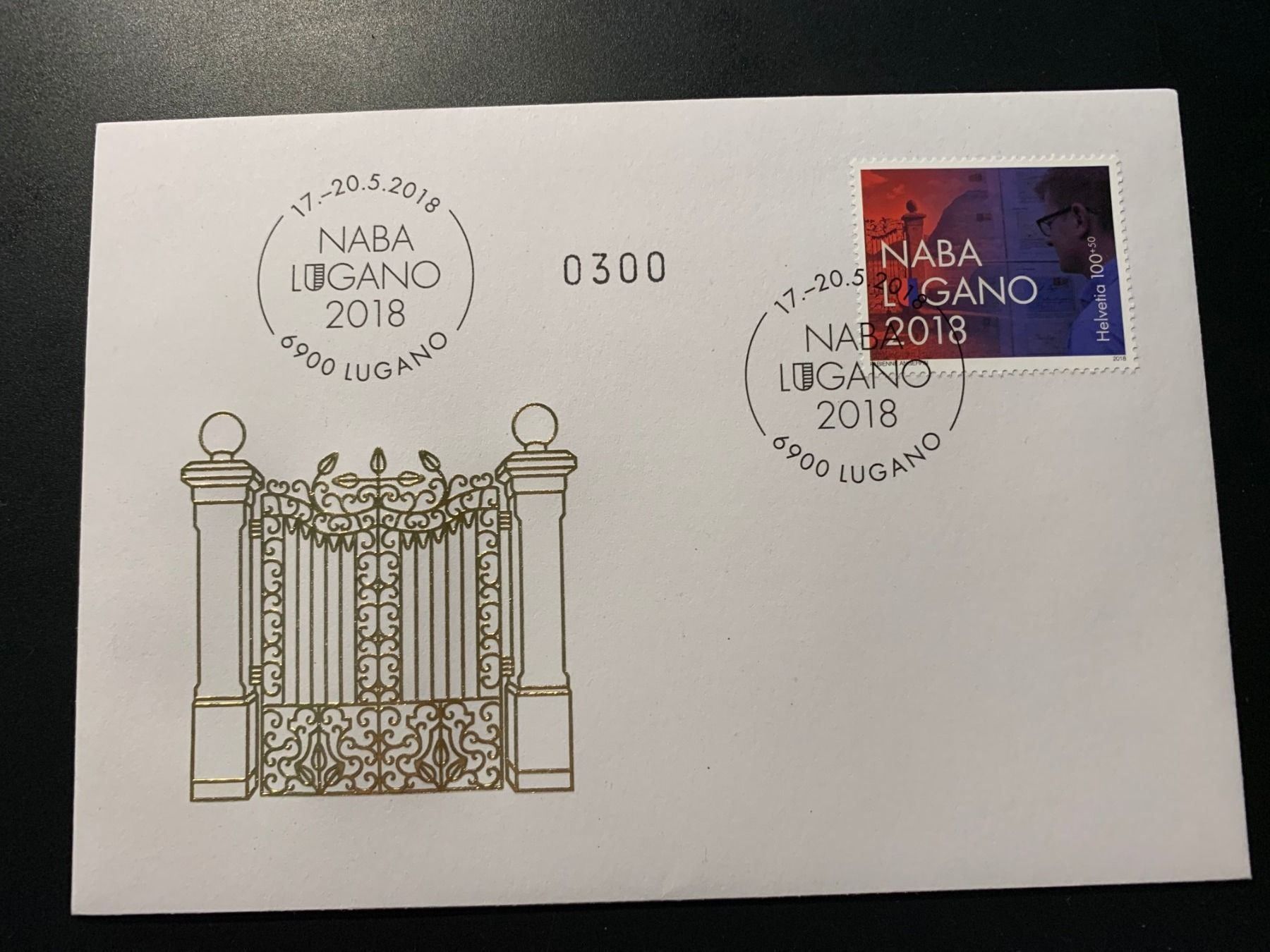 Alle Briefmarken: NABA Lugano, 2018 , FDC limitierte Ausg. – Neu und originalverpackt aus Arch von seil819