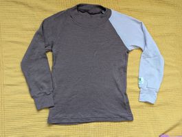 Langarmshirt, Janus, Merinowolle, 98/104 cm