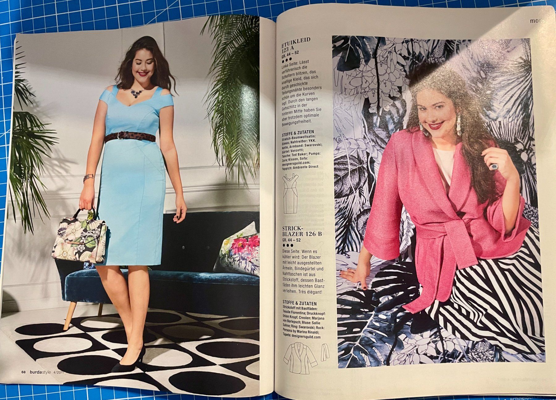 Cartamodelli: Burda Style 04/2017 – Usato da Neuendorf venduto da Knopfi 9
