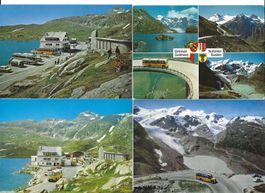 Post-Auto 4 AK neuere Grimsel und Susten Motiv