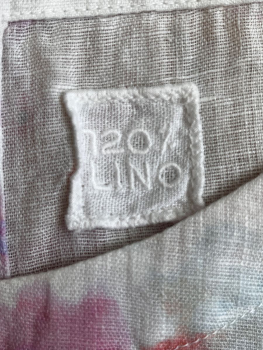 Robes: Kleid 120% Lino, weiss-lila, Gr. 40 – D'occasion à Zürich par Kleanthy 2
