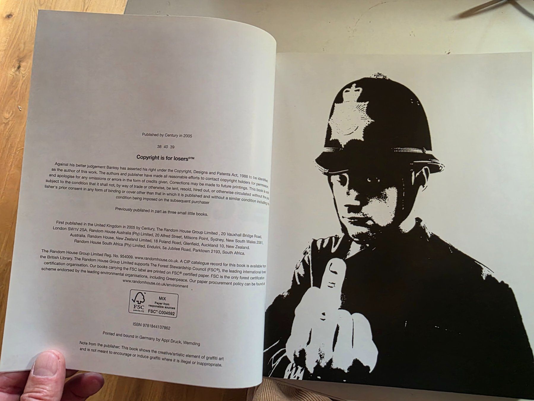 Bücher: Bansky - Wall and Piece - 2005 – Gebraucht aus Walterswil BE von Lonitti 1